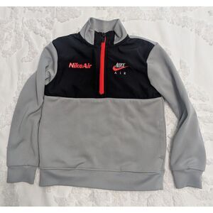 Nike Air Performance Pullover Grey Black Red Boys 3-4T | 2021 Edition